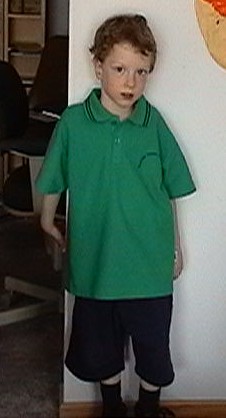 Michael first day of school